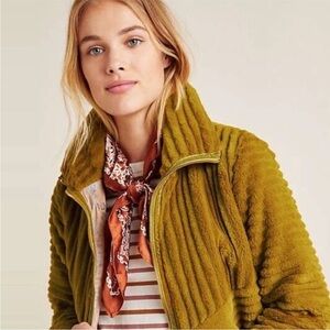 Anthropologie Natasha Faux Fur Coat 3XL